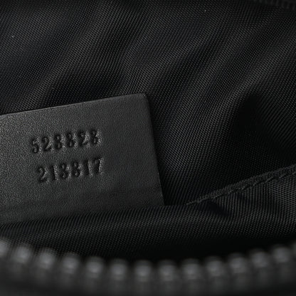 Gucci Canvas Web Tiger Embroidered Messenger Bag Black 6 of 9