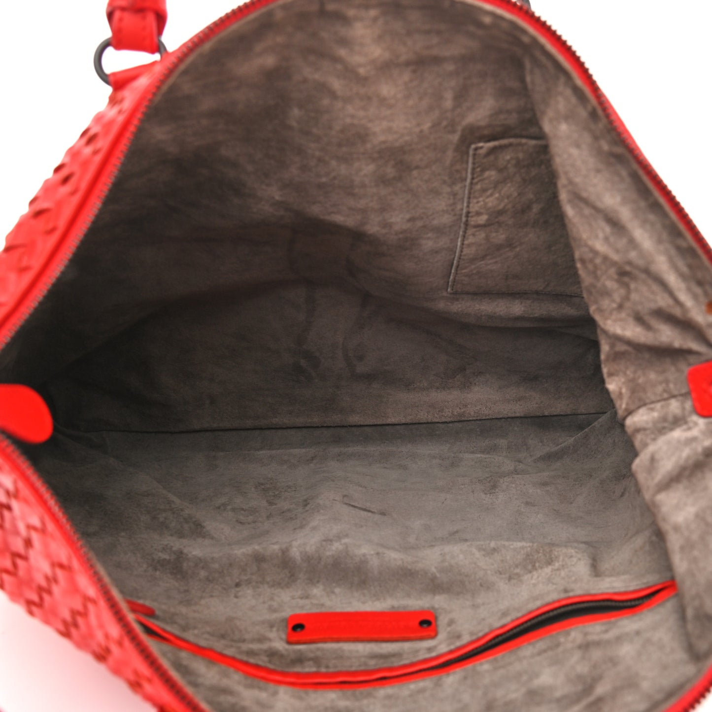 Nappa Intrecciato Maxi Convertible Tote Vesuvio