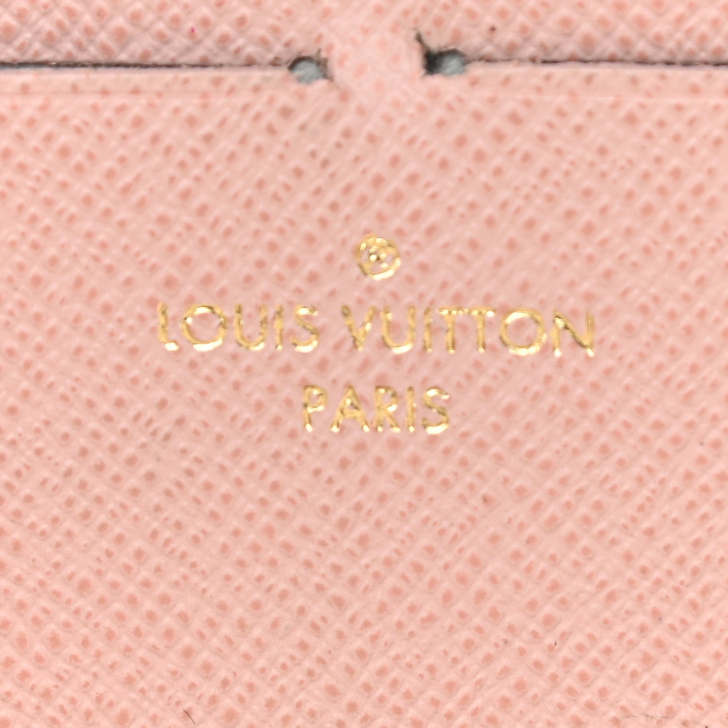 Damier Azur Clemence Wallet Rose Ballerine