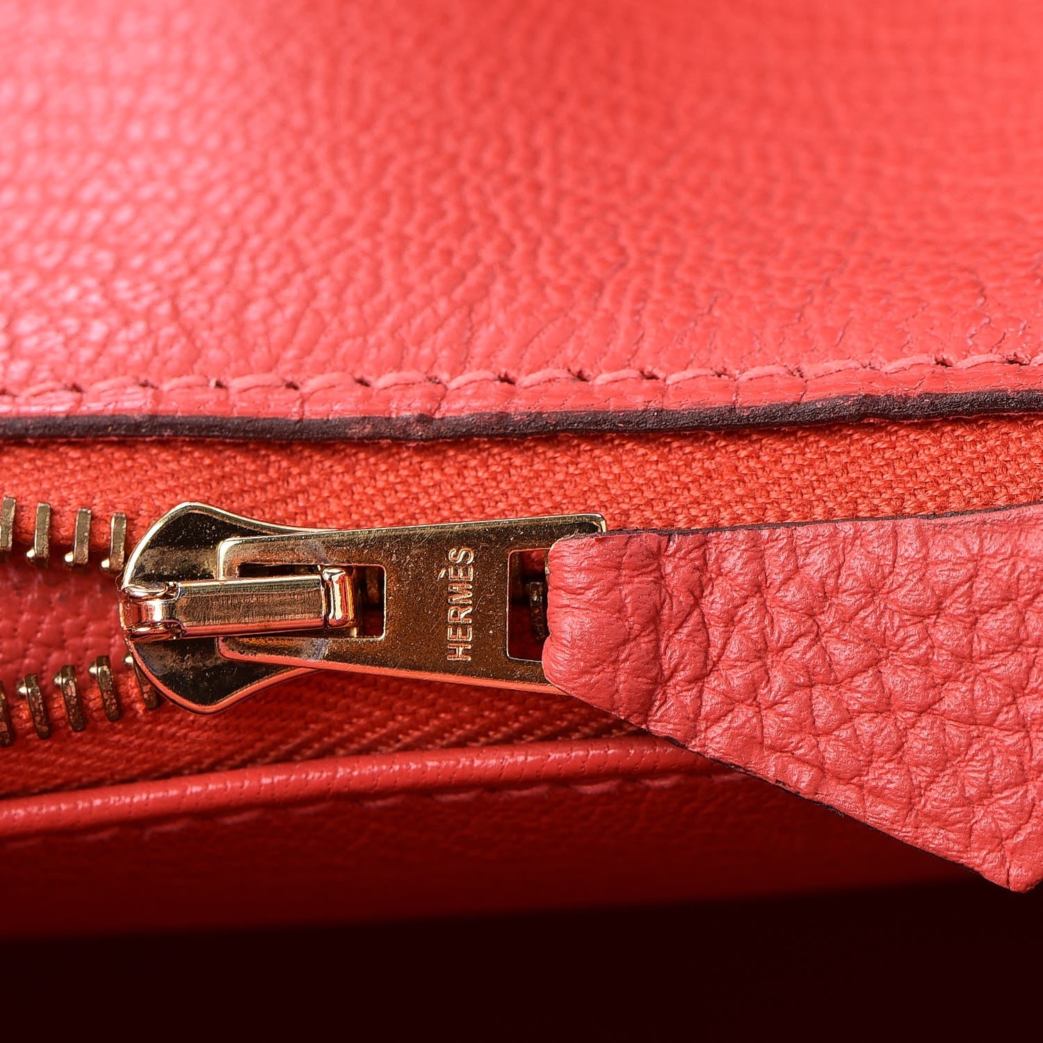 Hermes Togo Birkin 35 Rouge Pivoine 11 of 33