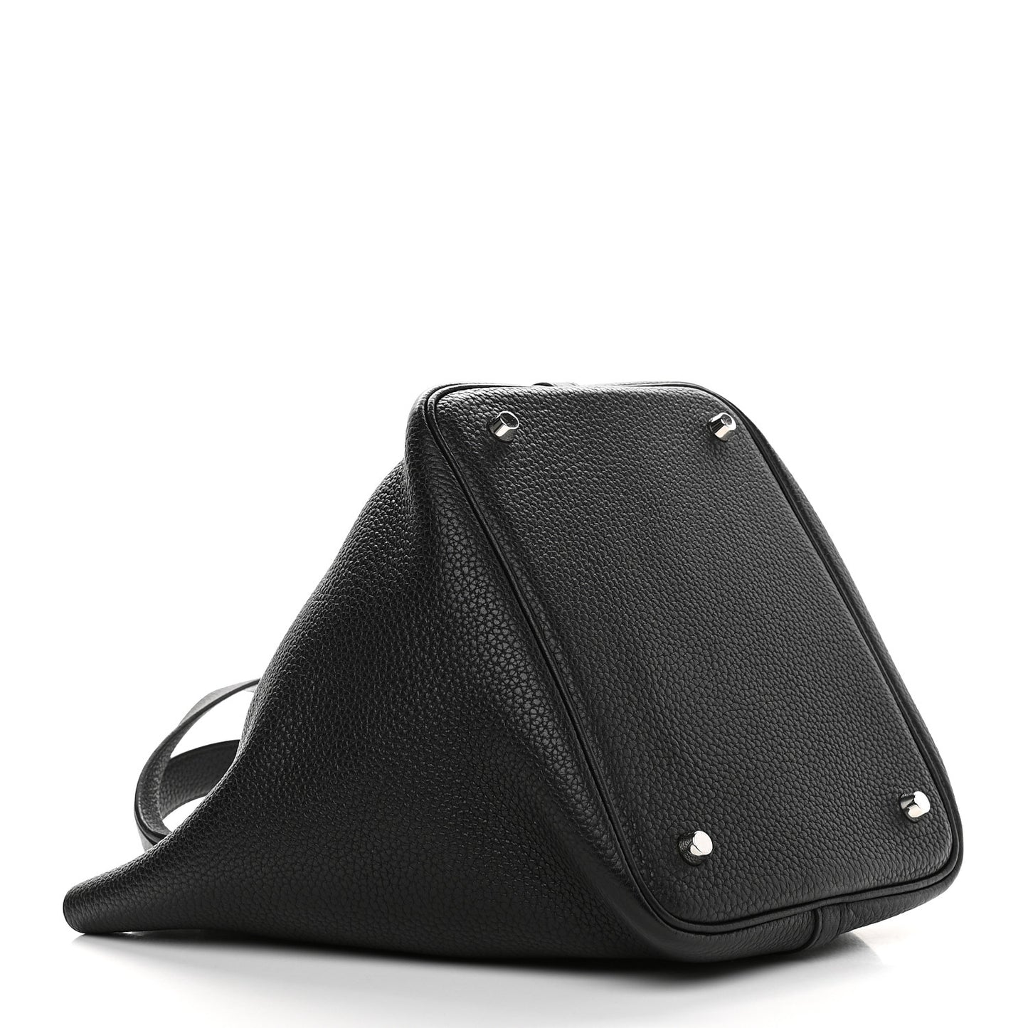 Taurillon Clemence Picotin Lock 22 MM Black