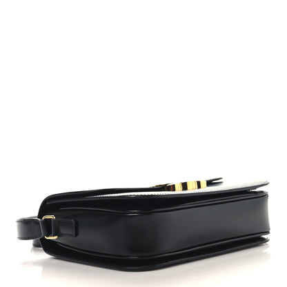 Celine Shiny Calfskin Medium Triomphe Black 4 of 12