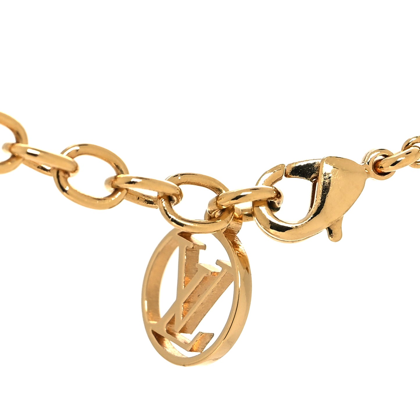Brass Essential V Necklace Gold