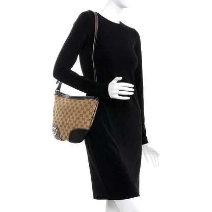 Gucci Monogram Small Lovely Heart Messenger Dark Brown 2 of 7