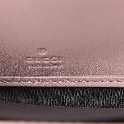 Gucci Calfskin Matelasse GG Marmont Zip Around Wallet Perfect Pink 6 of 6