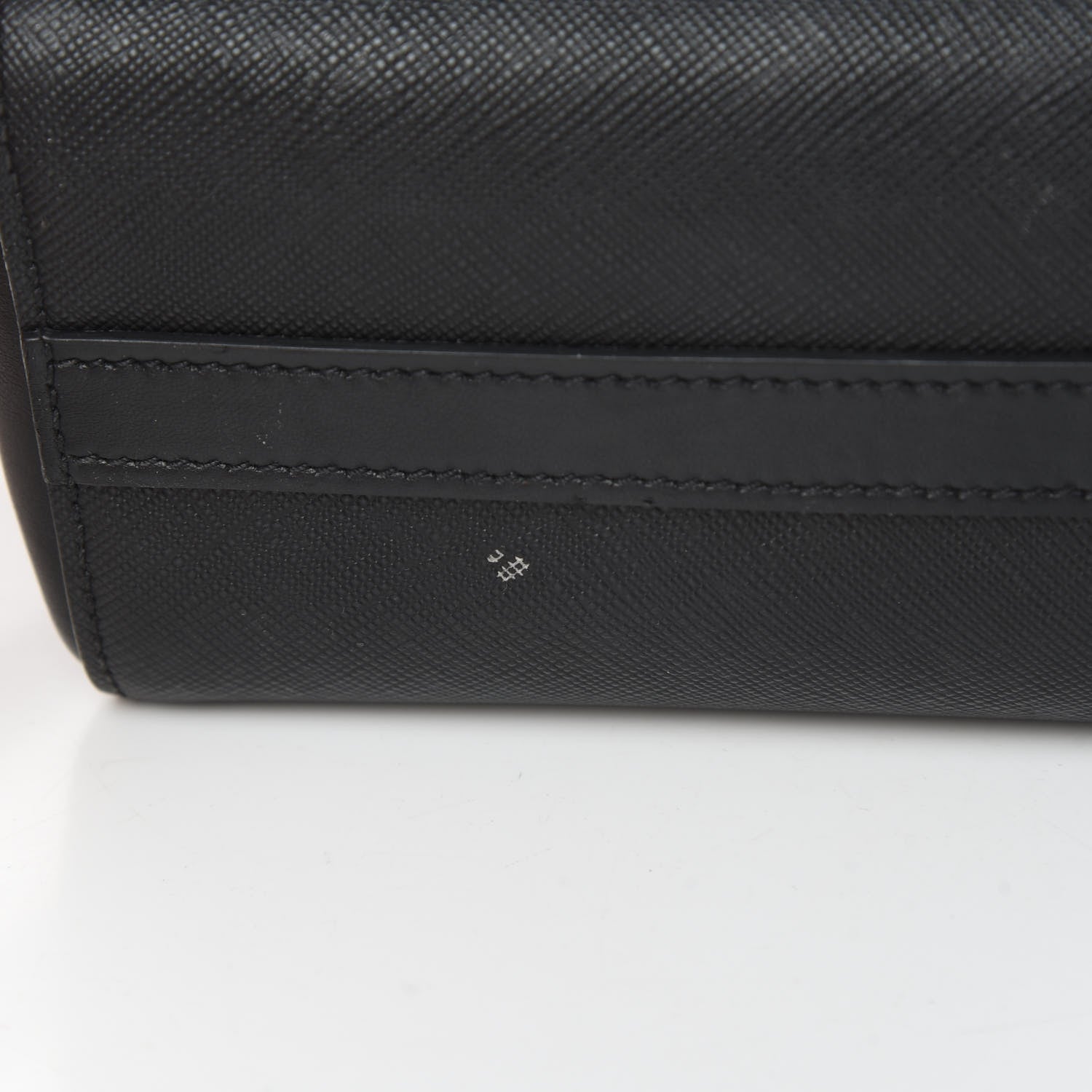 Prada Saffiano Soft Calfskin Zippered Tote Black 13 of 13