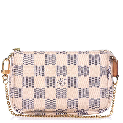 Louis Vuitton Damier Azur Mini Pochette Accessories 1 of 9