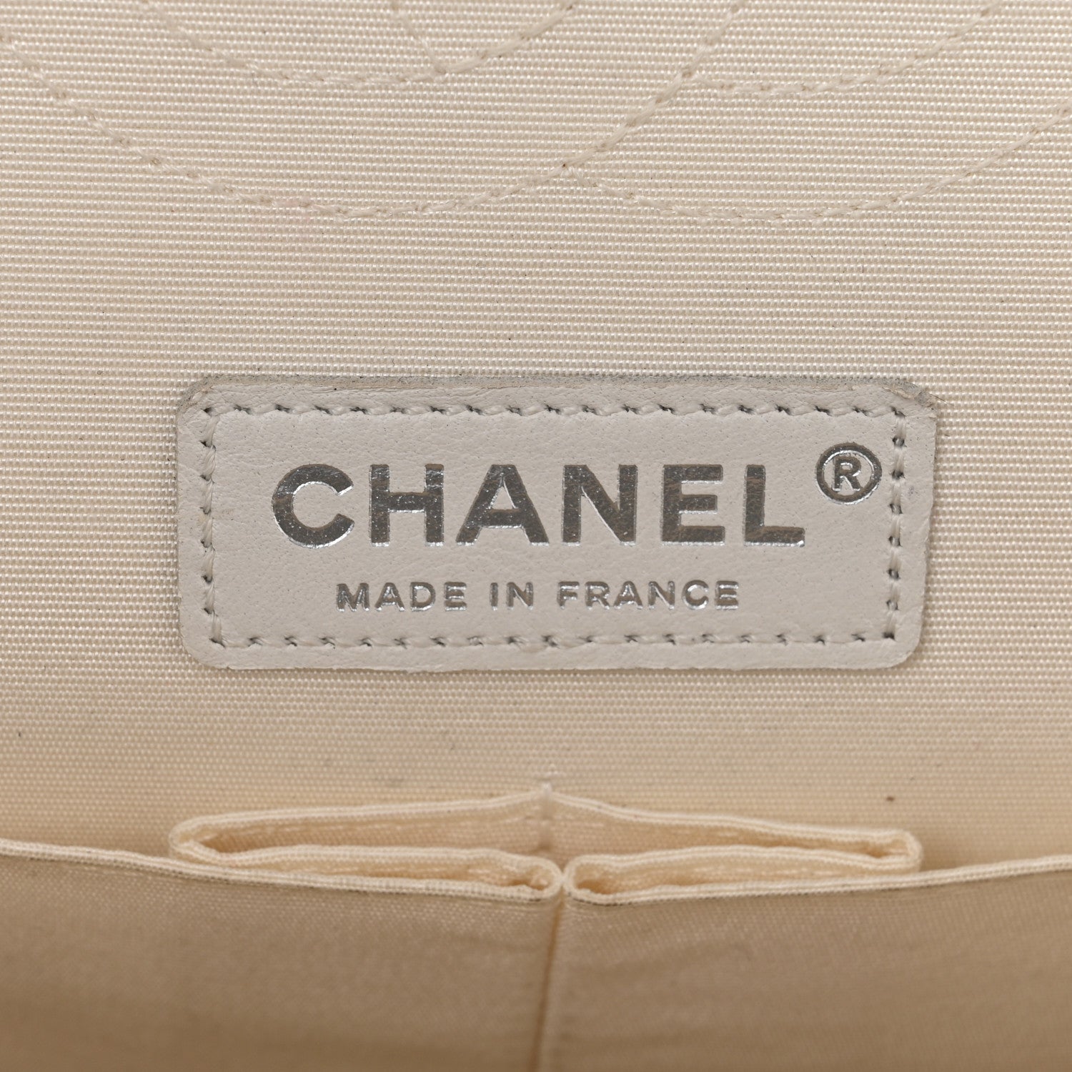 Chanel Lambskin Airline Printed Medium Double Flap White Red Blue 6 of 11