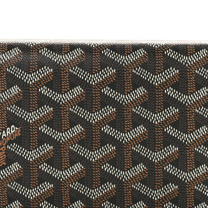 Goyard Goyardine Richelieu Wallet Black Gold 8 of 9