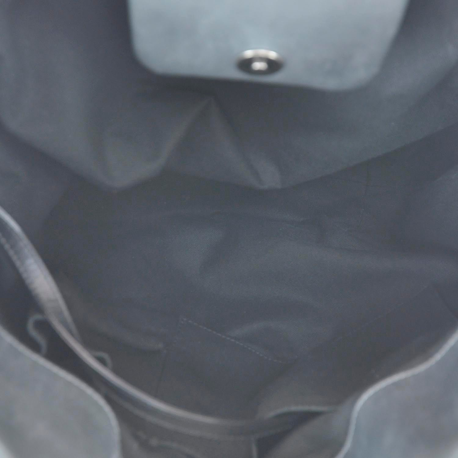 Chanel Leather Sloane Square Tote Gray 7 of 11