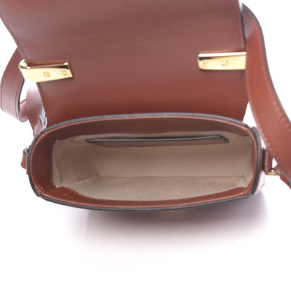 Chloe Shiny Calfskin Suede Mini C Bag Sepia Brown 5 of 10