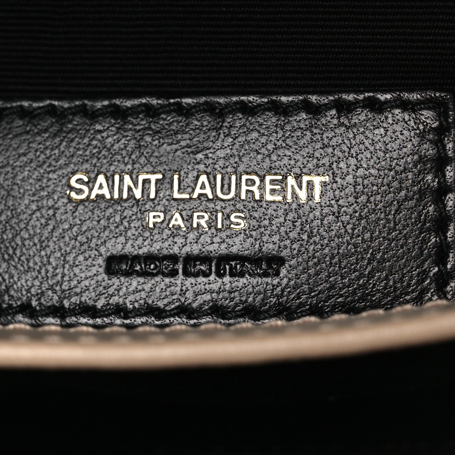 Saint Laurent Calfskin Y Quilted Monogram Toy Loulou Crossbody Bag Dark Beige Dark Beige 6 of 10