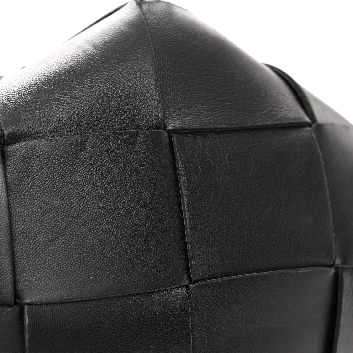 Bottega Veneta Nappa Maxi Intrecciato Clasp Bucket Bag Black 13 of 13