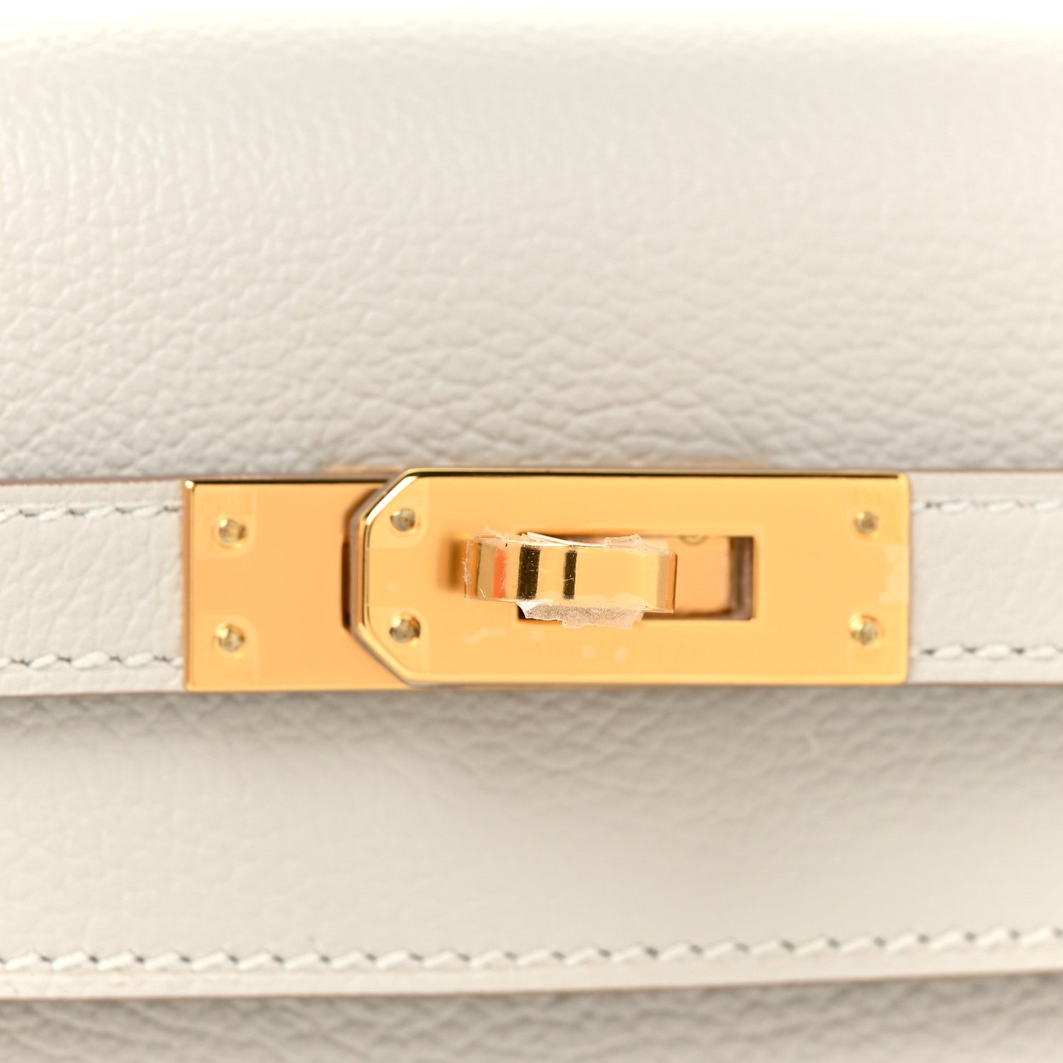 Hermes Evercolor Kelly Danse II Belt Bag Gris Perle 13 of 15