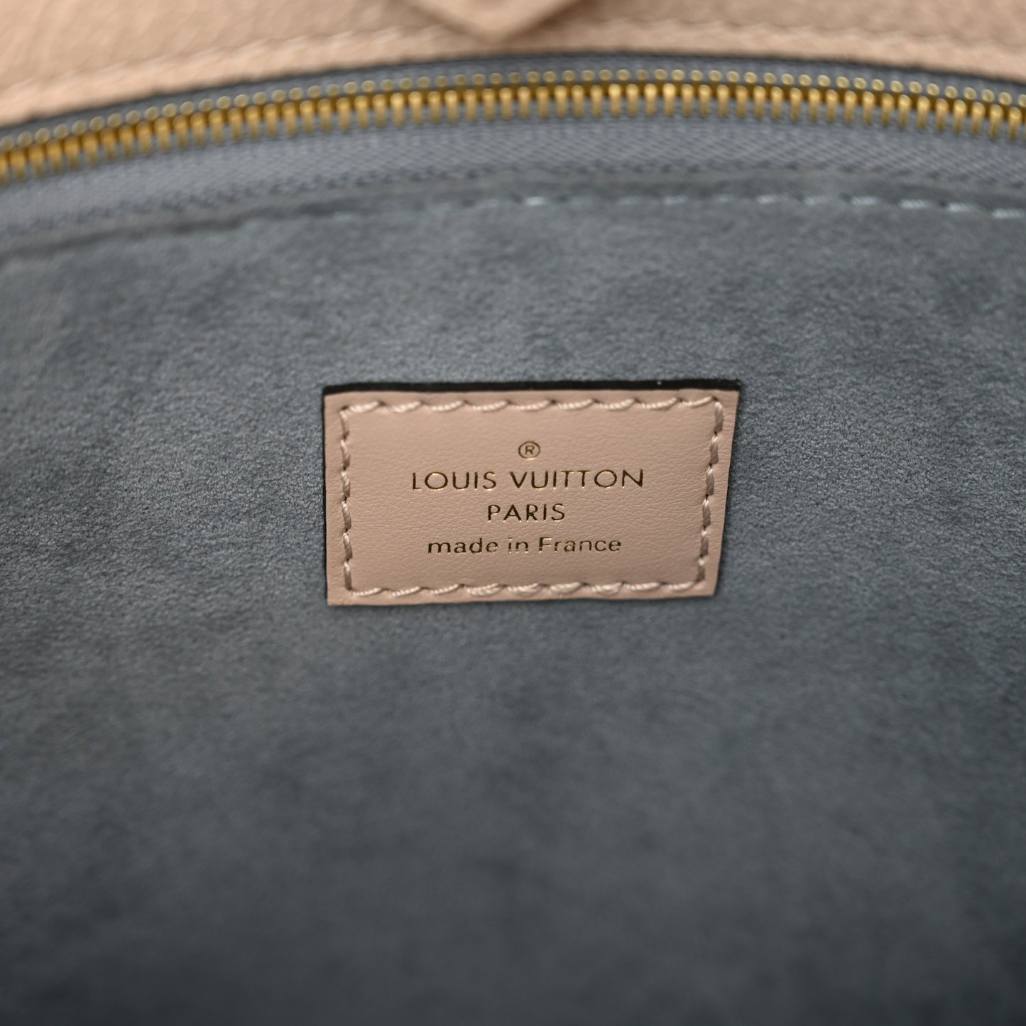 Calfskin Monogram On My Side Greige