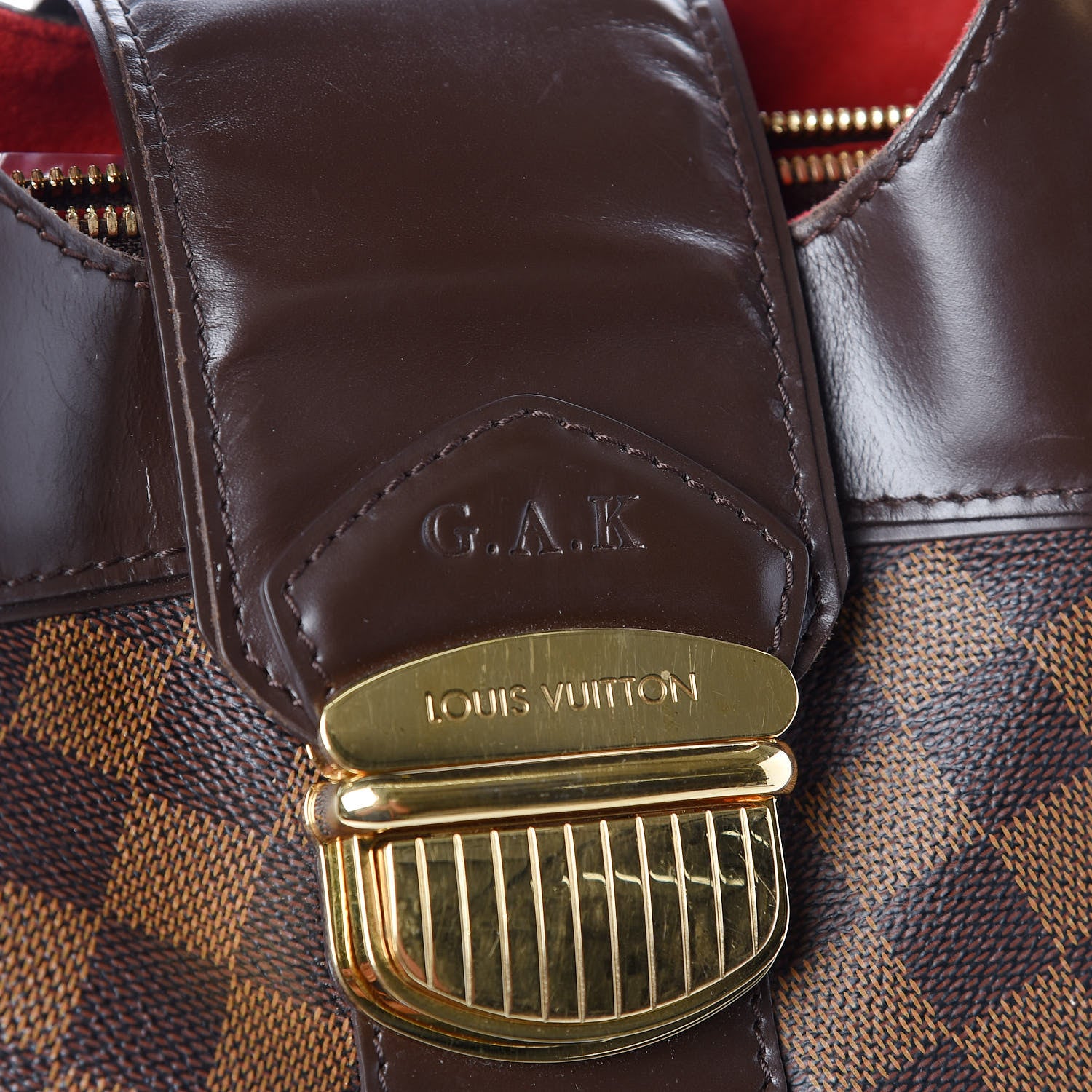Louis Vuitton Damier Ebene Sistina GM 8 of 11