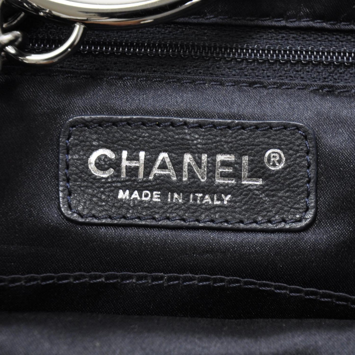 Leather Coco Cabas Black