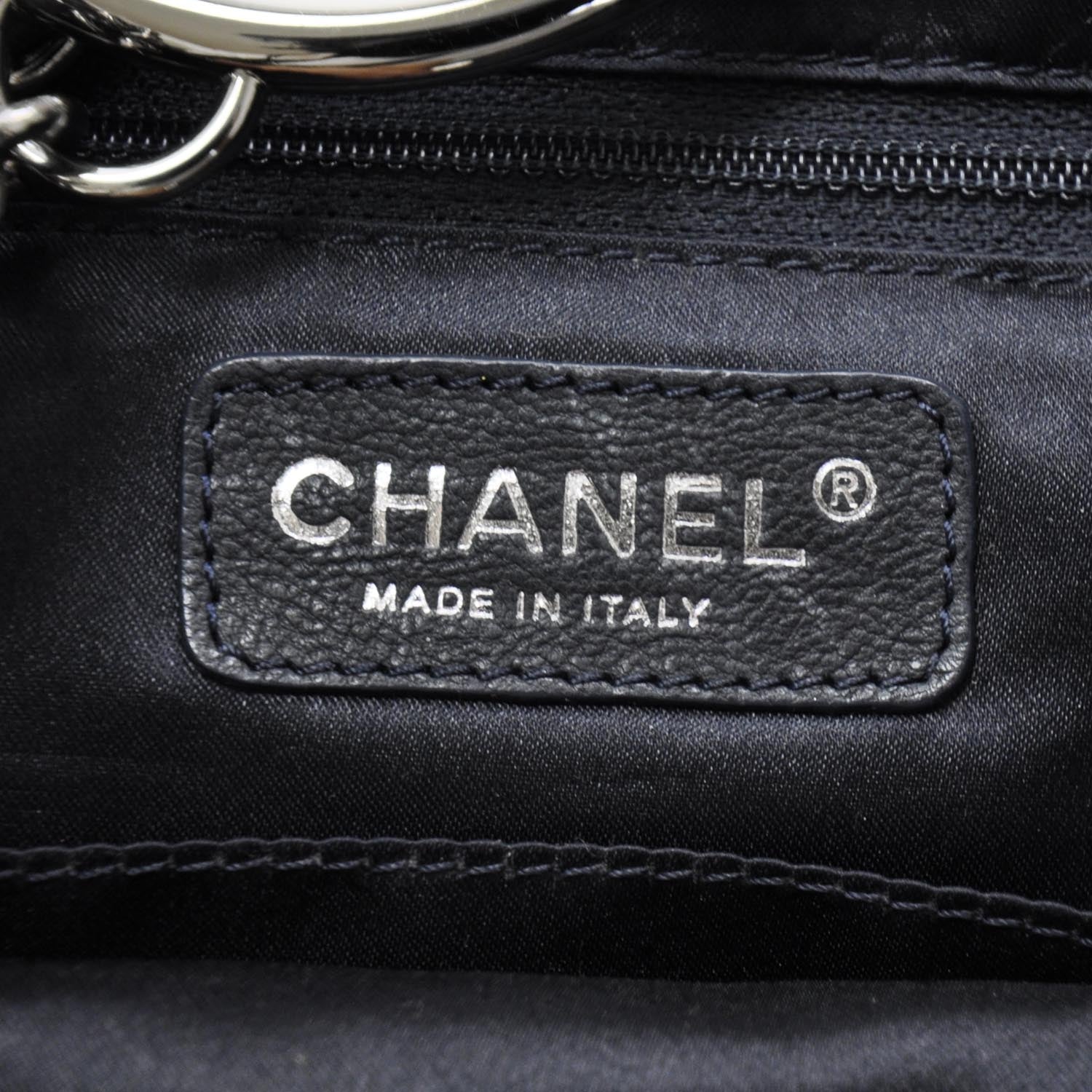 Chanel Leather Coco Cabas Black 6 of 10