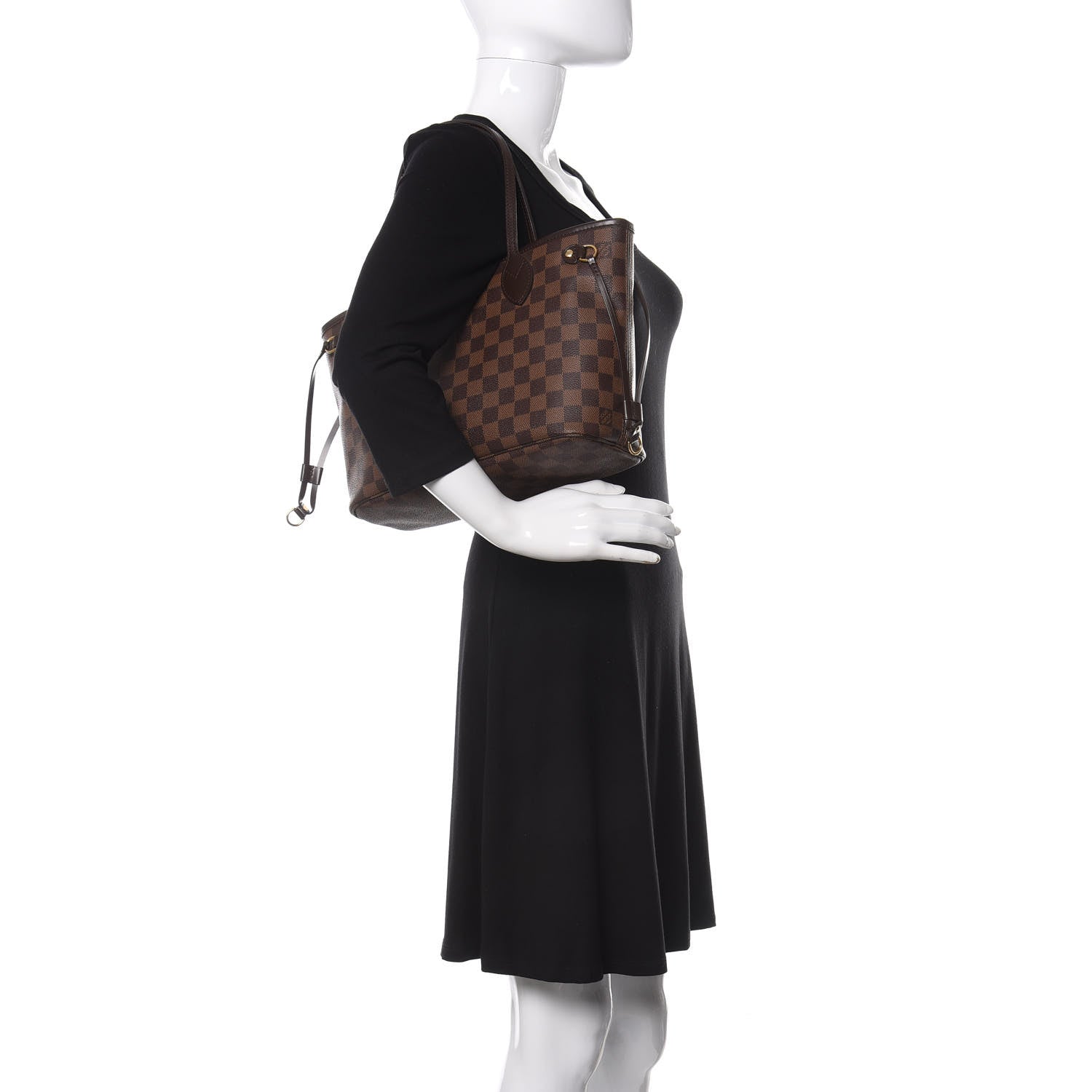 Louis Vuitton Damier Ebene Neverfull PM 2 of 14