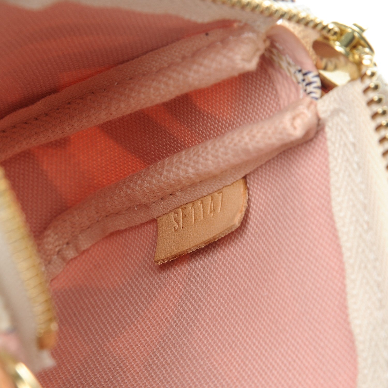 Louis Vuitton Damier Azur Tahitienne Mini Pochette Accessories 7 of 7