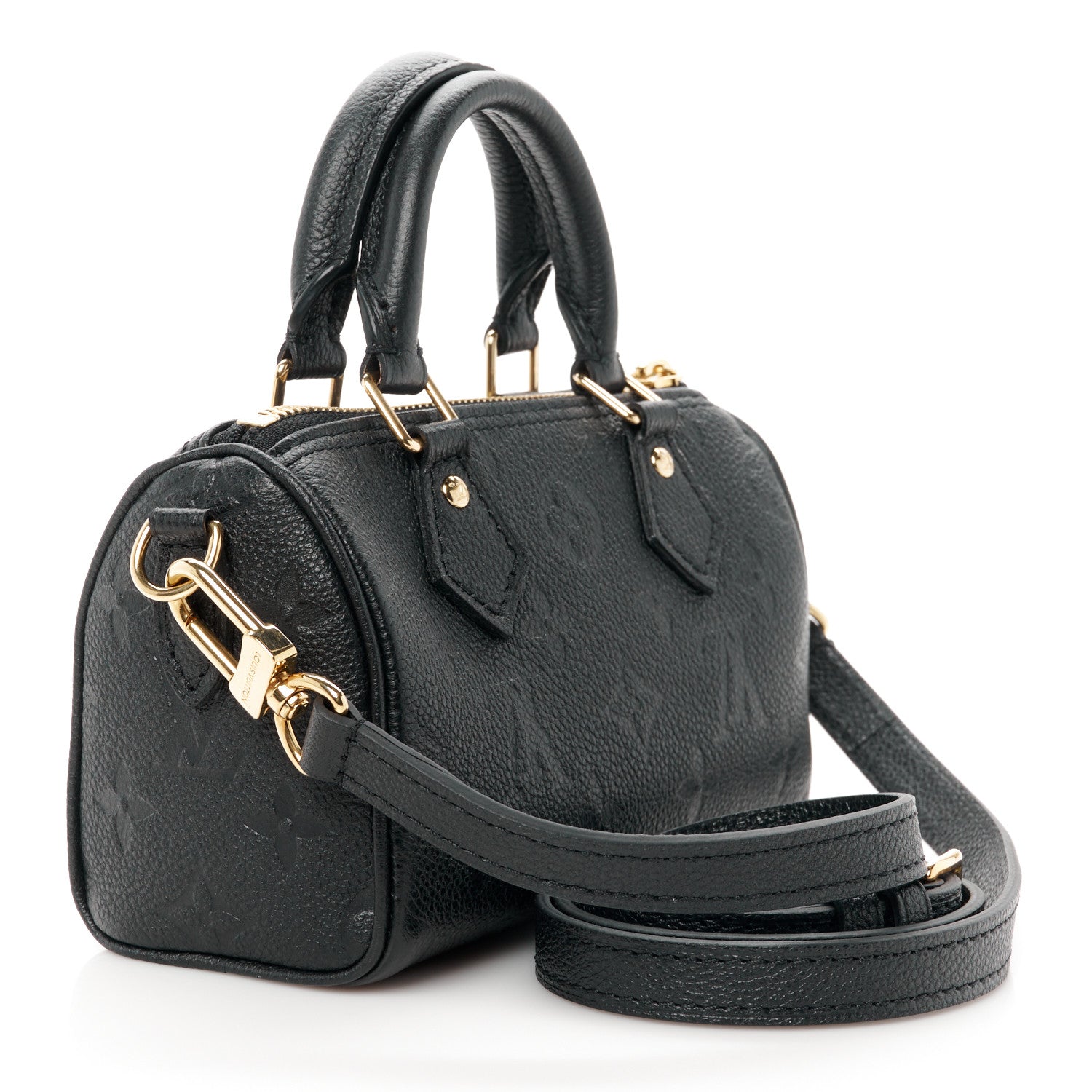 Louis Vuitton Empreinte Monogram Nano Speedy Black 3 of 9