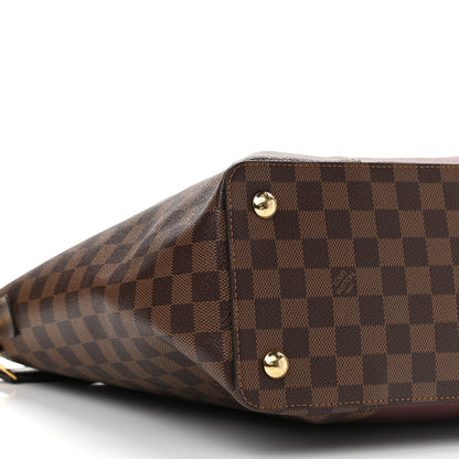 Louis Vuitton Damier Ebene Taurillon Jersey Bordeaux 9 of 10