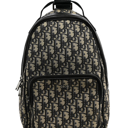 Christian Dior Oblique Mini Rider Backpack Black 8 of 10