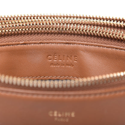 Celine Lambskin Small Trio Crossbody Bag Tan 8 of 15