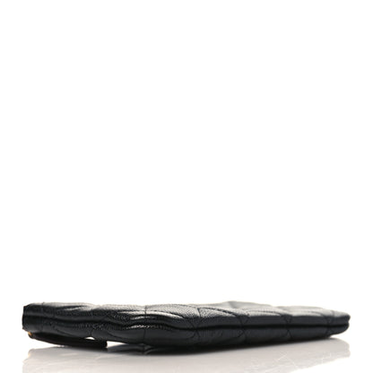 Chanel Caviar Quilted Small Cosmetic Case Black 4 of 8