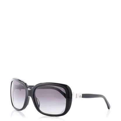 Chanel CC Bow Sunglasses 5171 Black White 1 of 8