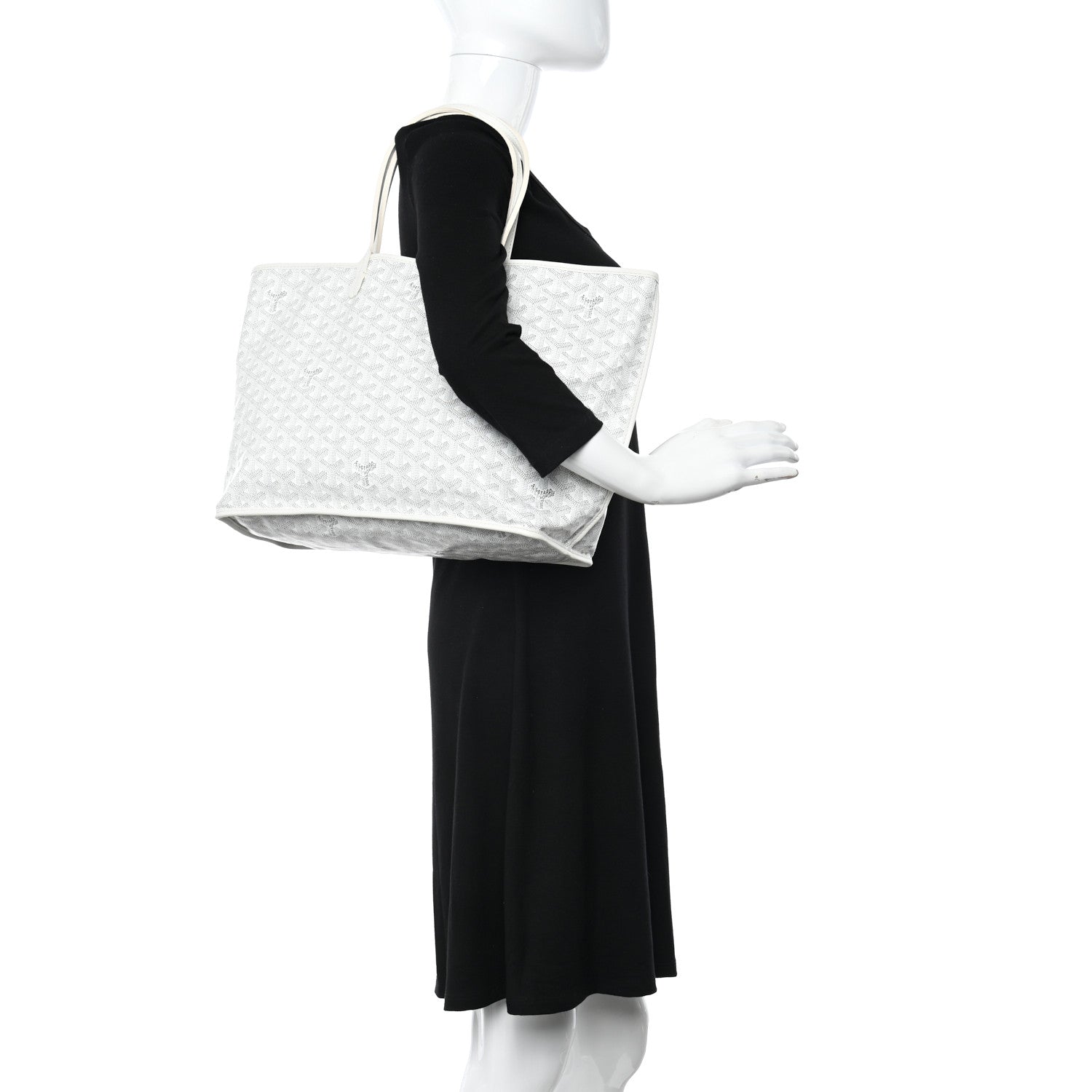 Goyard Goyardine Reversible Anjou PM White 2 of 18