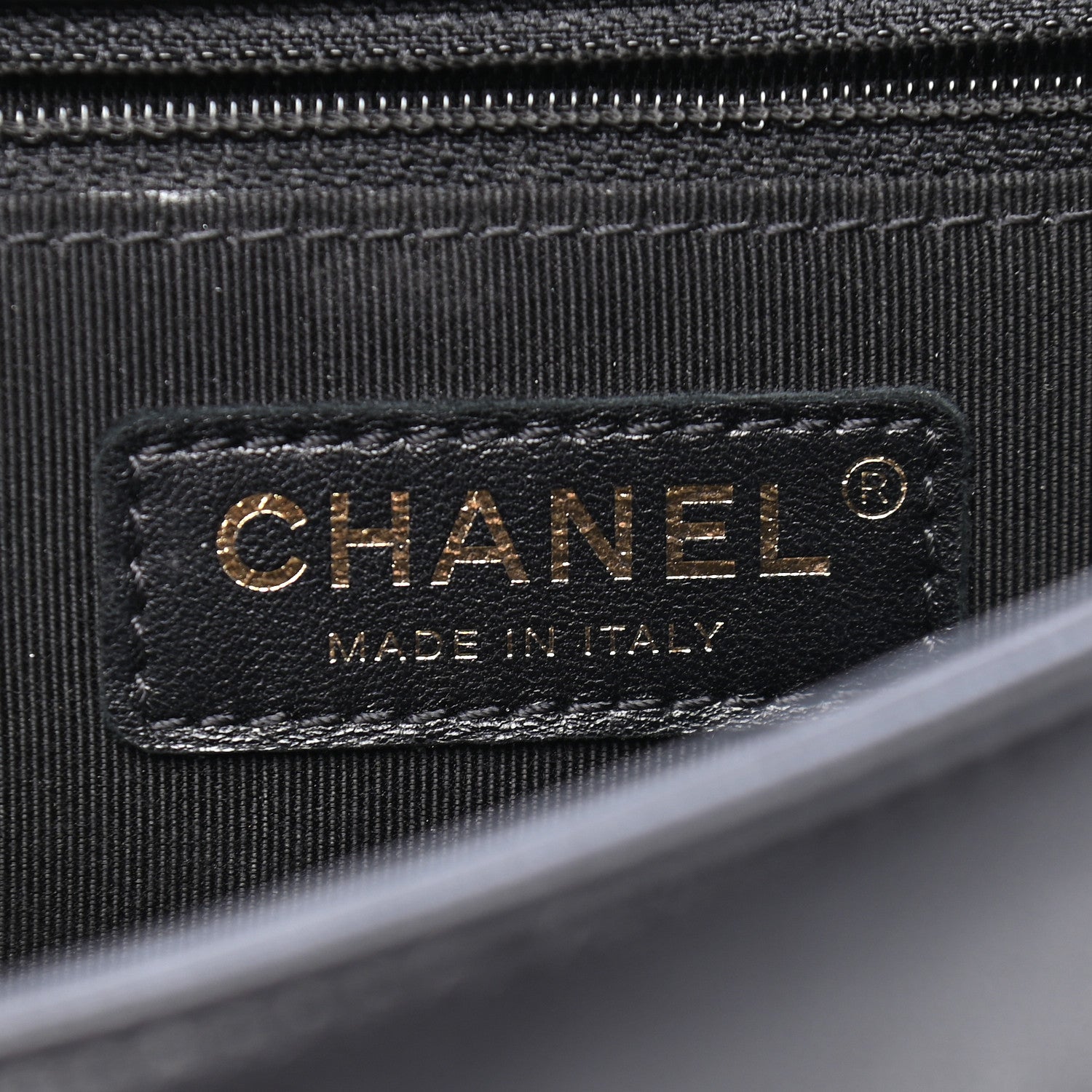 Chanel Lambskin Quilted Studded CC Flap Black 5 of 8