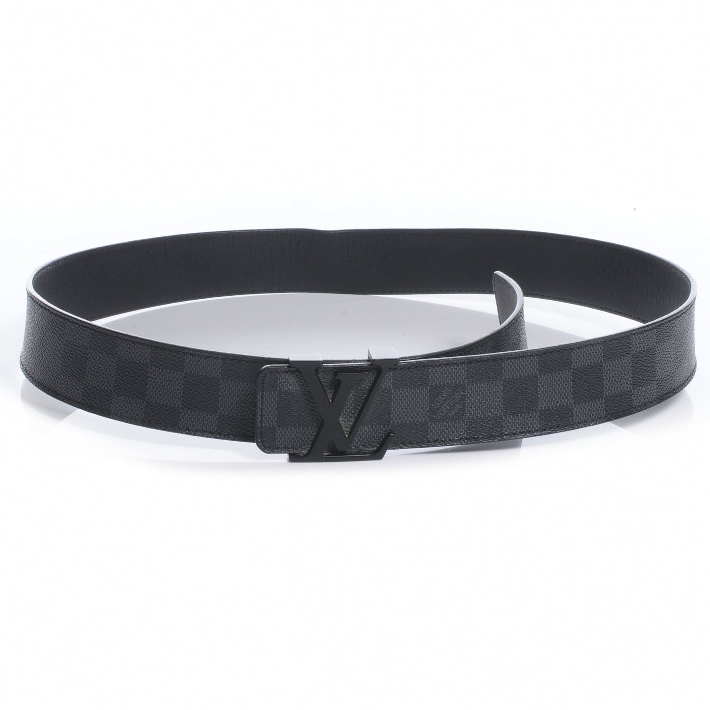 Damier Graphite LV Initiales Belt 95 38