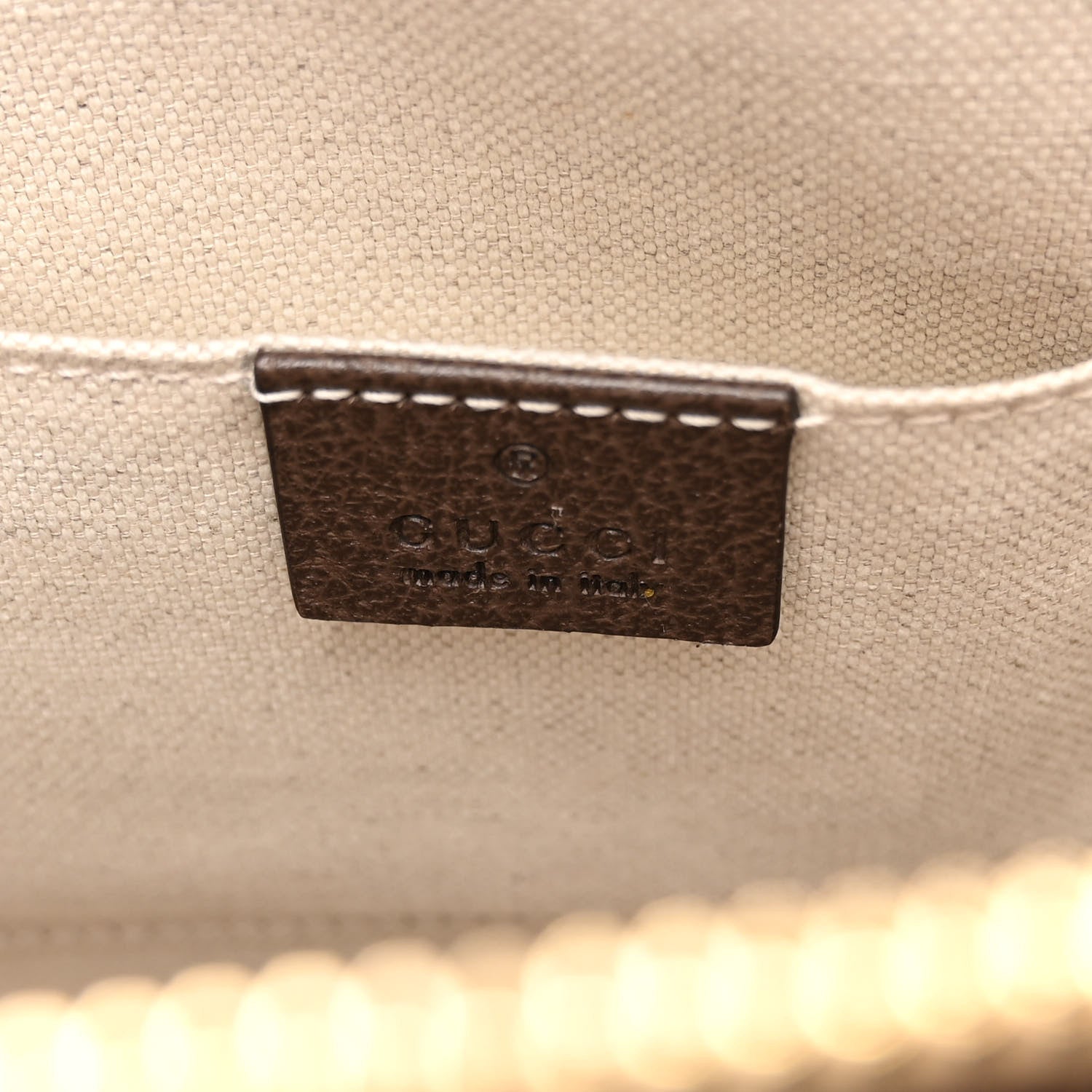 Gucci GG Supreme Monogram Equestrian Web Small Ophidia Tote Bag Beige Multicolor New Acero 6 of 10