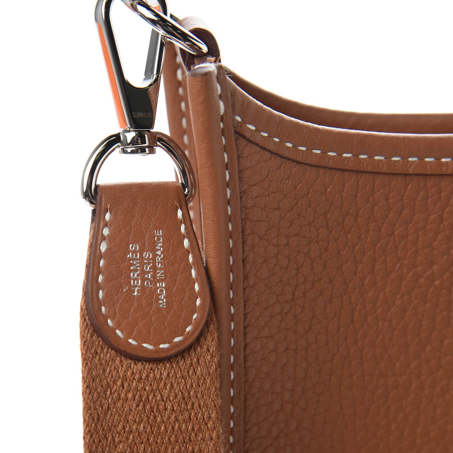 Hermes Taurillon Clemence Evelyne TPM Gold 10 of 11