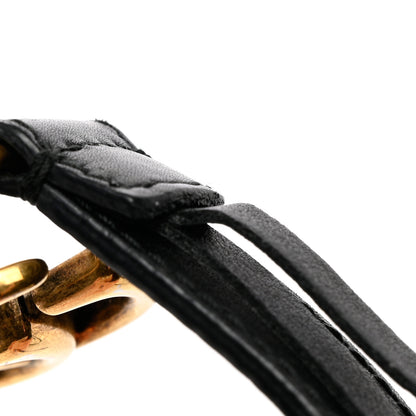 Gucci Calfskin Double G 20mm Belt 75 30 Black 7 of 9