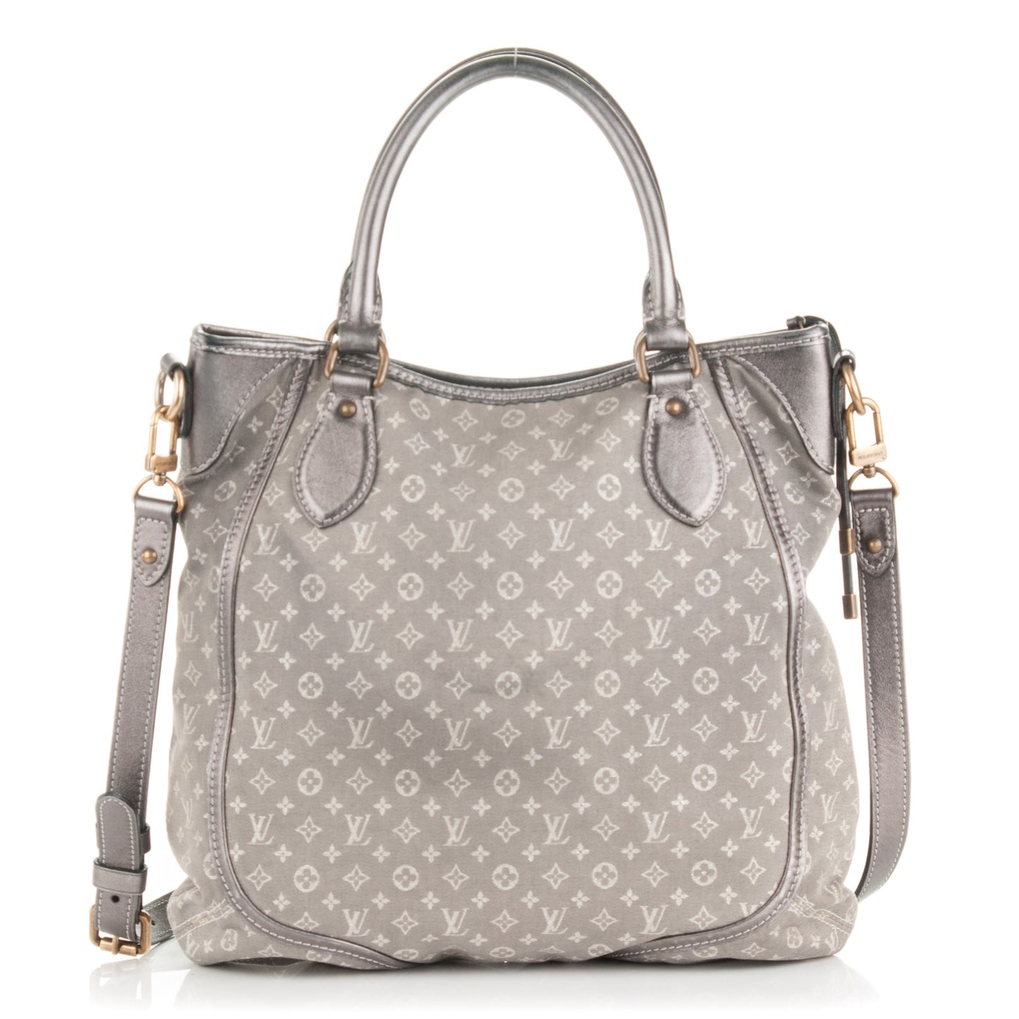 Mini Lin Monogram Besace Angele Platine