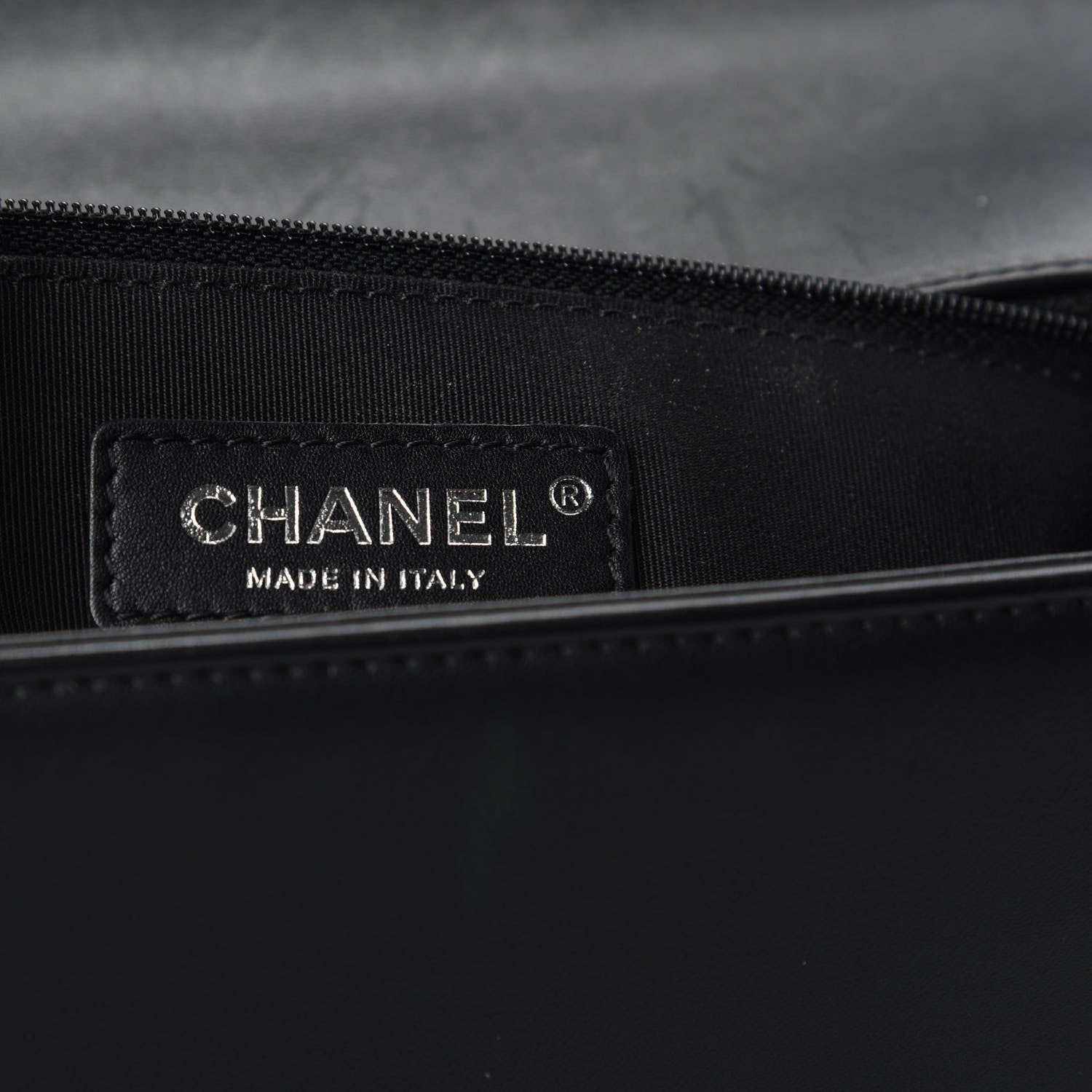 Chanel Calfskin Quilted New Medium Boy Flap Black 6 of 9