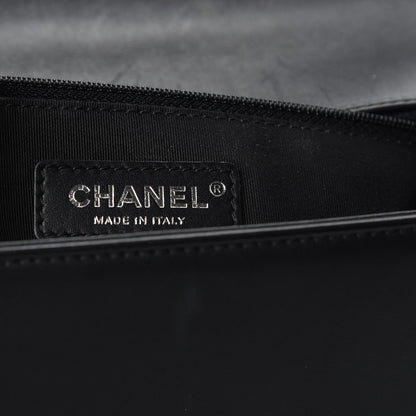 Chanel Calfskin Quilted New Medium Boy Flap Black 6 of 9