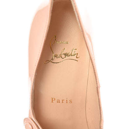 Christian Louboutin Patent Charleen 100 Pumps 37.5 Poudre 7 of 8