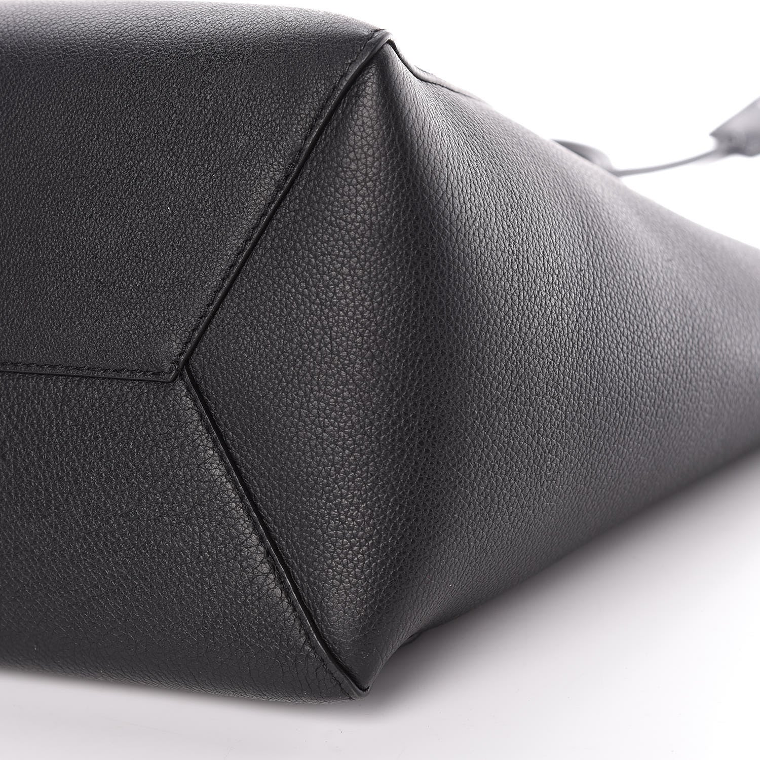 Louis Vuitton Calfskin Lockme Cabas Black 10 of 12