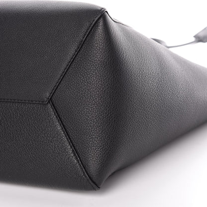 Louis Vuitton Calfskin Lockme Cabas Black 10 of 12