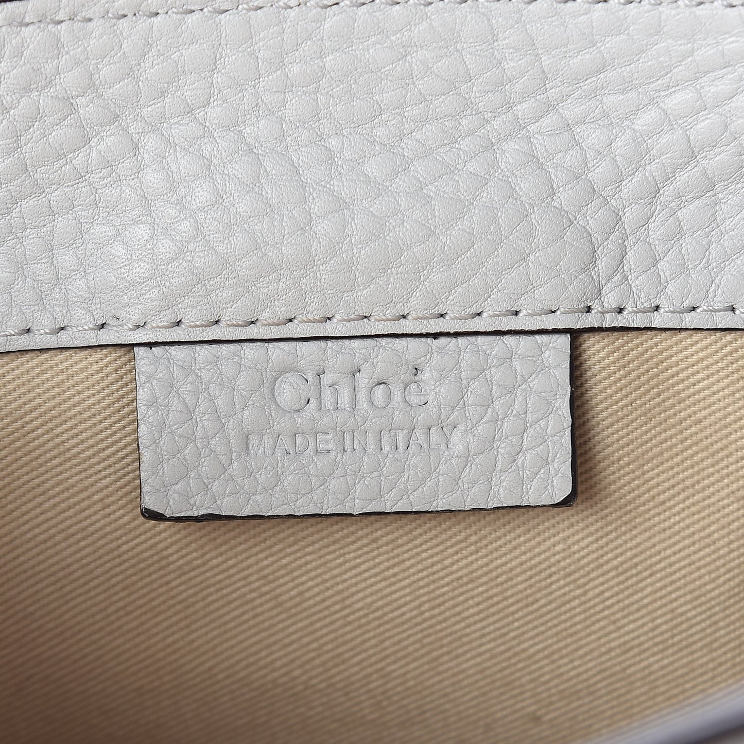 Suede Calfskin Mini Faye Backpack Airy Grey