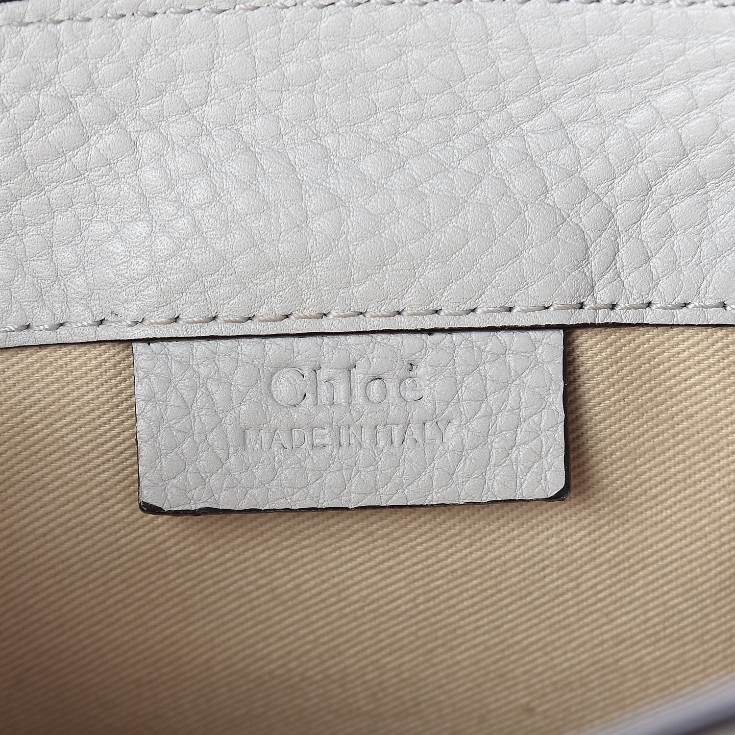 Chloe Suede Calfskin Mini Faye Backpack Airy Grey 6 of 10