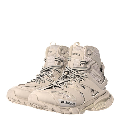 Balenciaga Mesh Nylon Womens Track Hike Sneakers 39 Full Beige 3 of 8