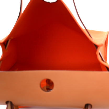 Hermes Toile Vache Hunter Herbag Zip 31 PM Orange 6 of 14
