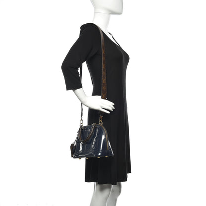 Louis Vuitton Patent Monogram Alma BB Marine 2 of 9