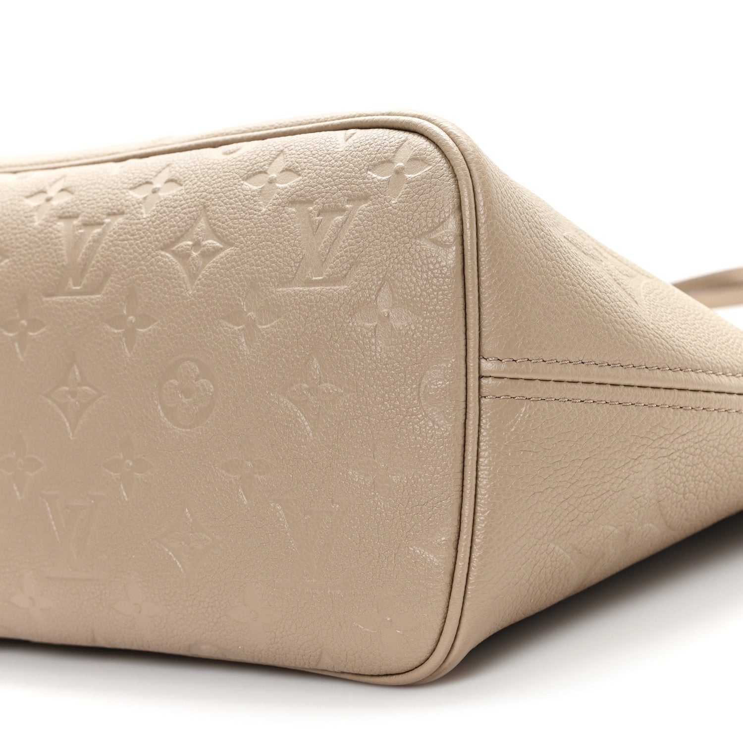 Louis Vuitton Empreinte Monogram Giant Neverfull MM Tourterelle 9 of 10