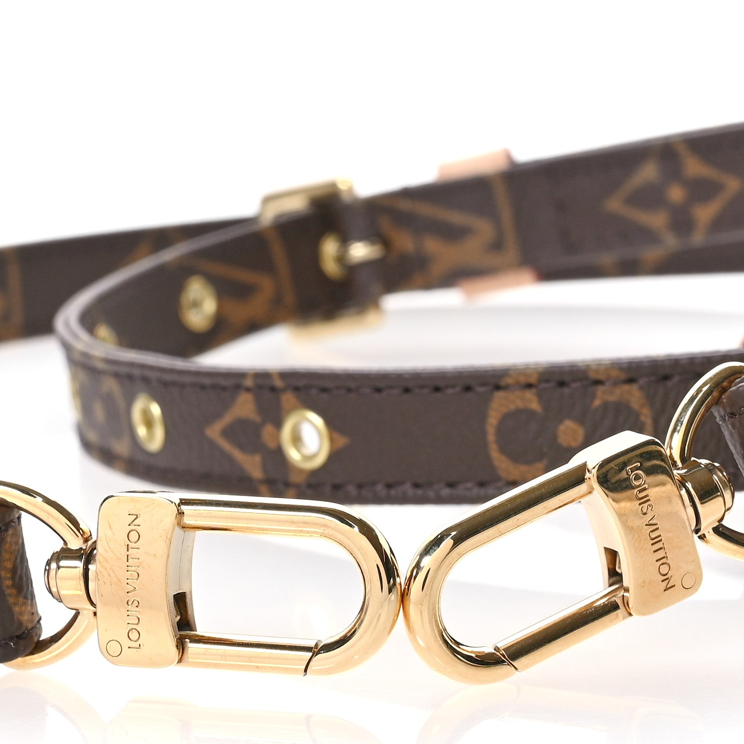 Louis Vuitton Monogram 16mm Adjustable Shoulder Strap 3 of 4