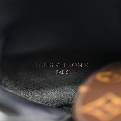 Louis Vuitton Calfskin Territory Flat Ranger Boots 37.5 Black 7 of 8